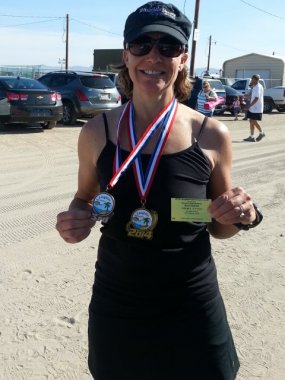 3rd Place Age Group Win Laughlin Half Marthon 2014