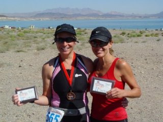 1st and 2nd Olympic Triathlon Age Group Winners 2009